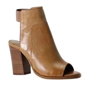 DIBA TRUE Inner Peace Luggage / Tan Bootie Sandals Size 10 New in Box MSRP $139